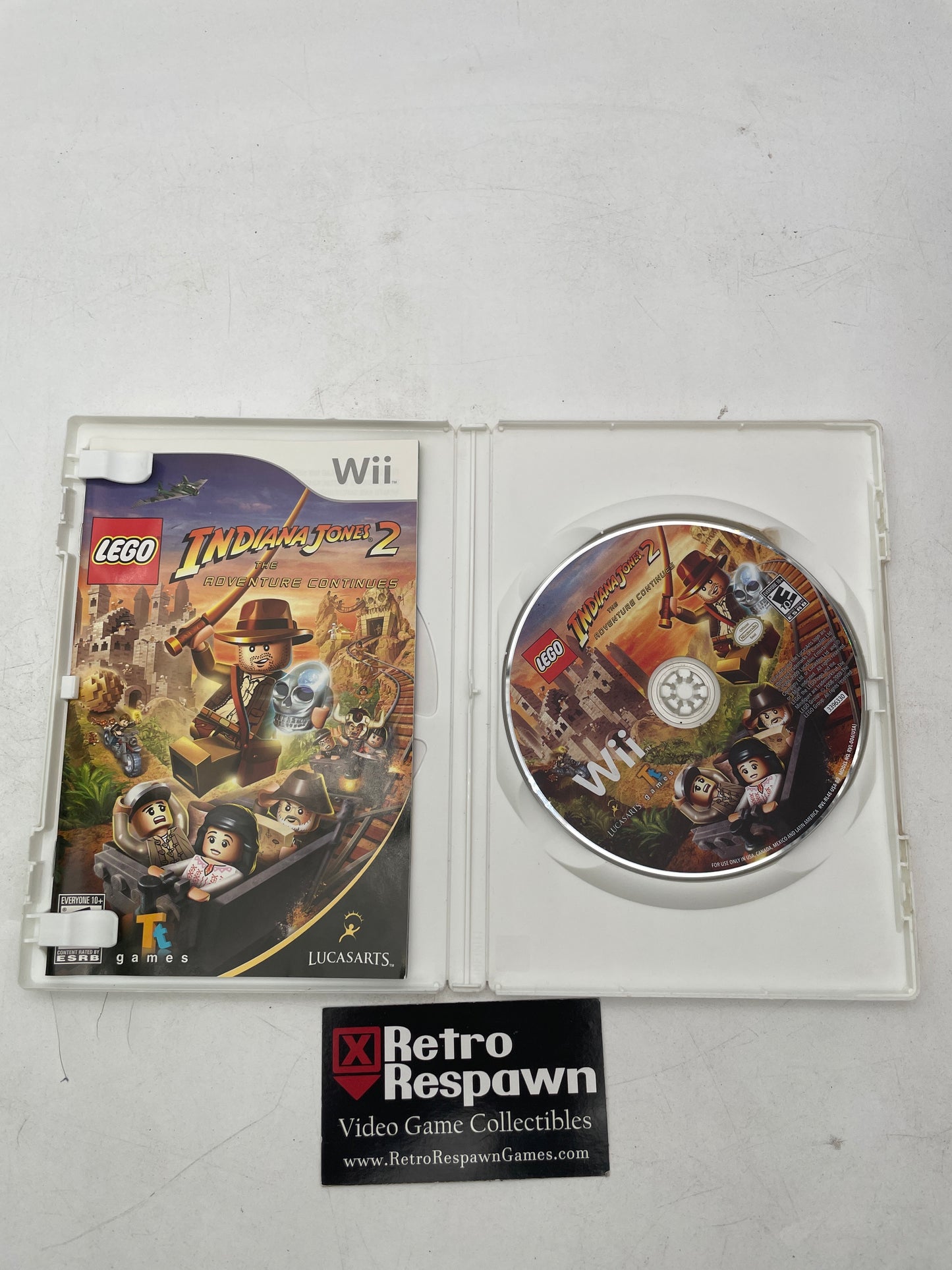 LEGO Indiana Jones 2: The Adventure Continues - Wii (Complete)