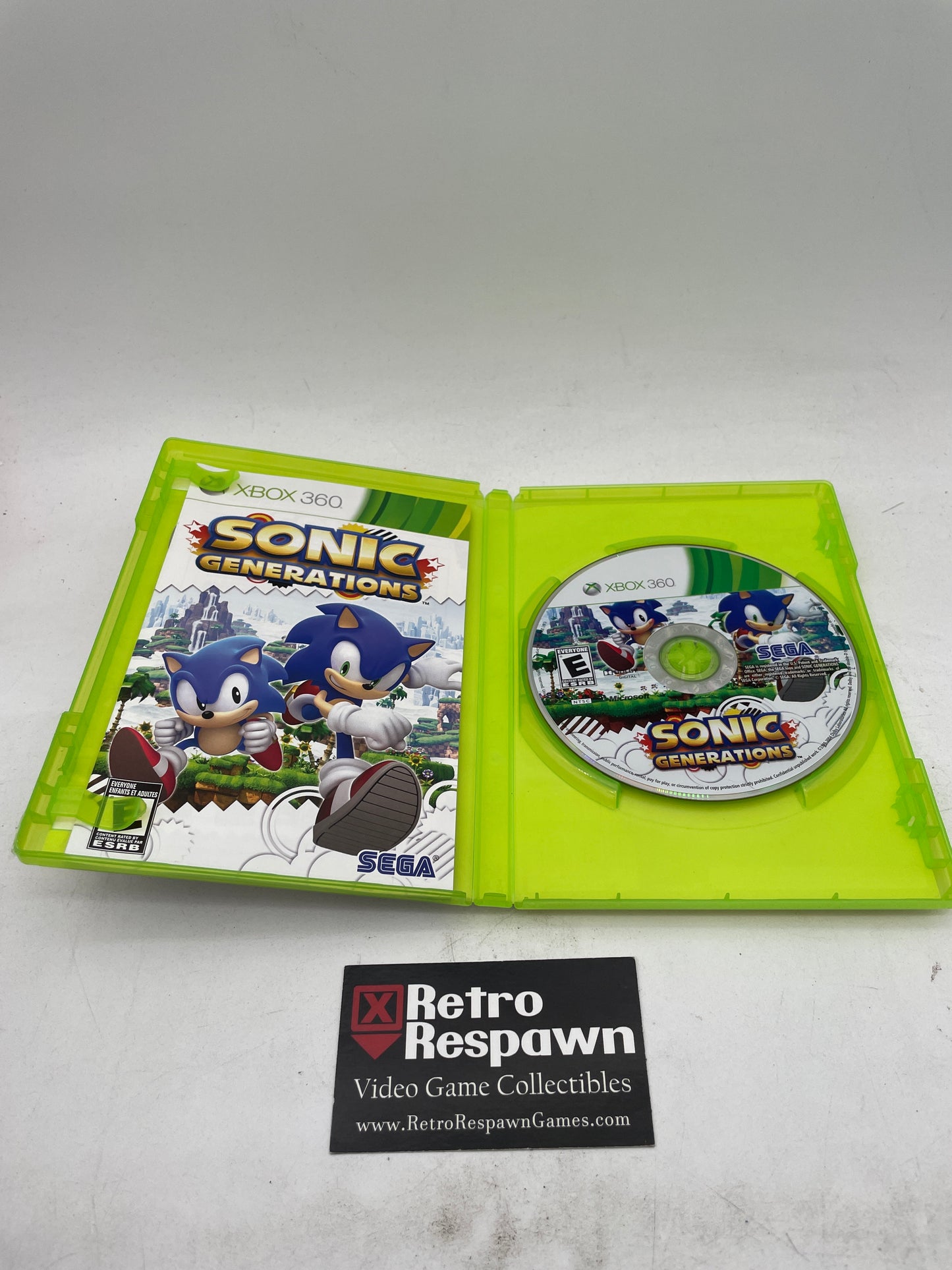 Sonic Generations - Xbox 360 (Complete)