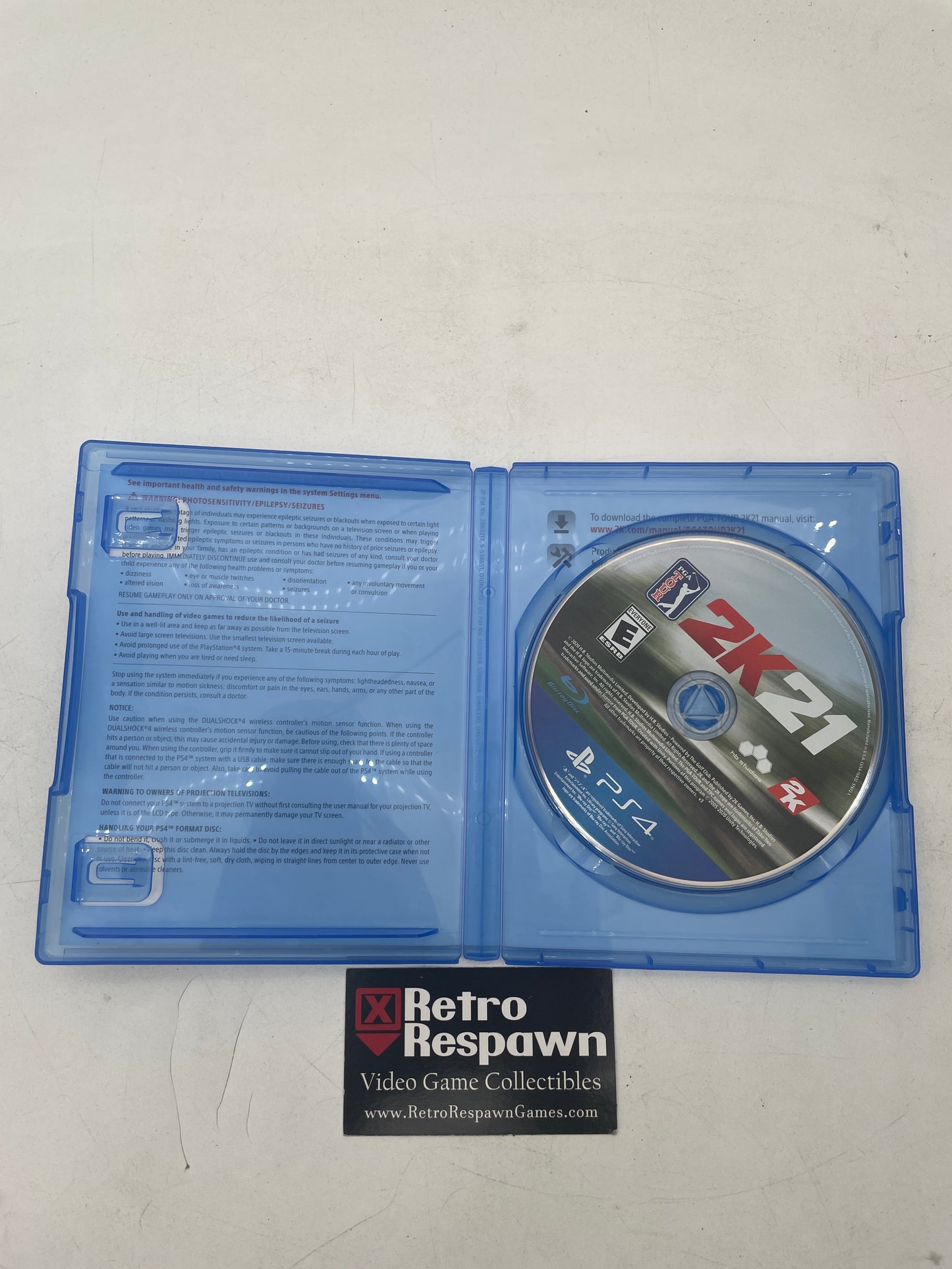 PGA Tour 2K21 - Playstation 4 (Complete)