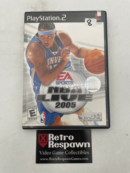 NBA Live 2005 - Playstation 2 (Complete)