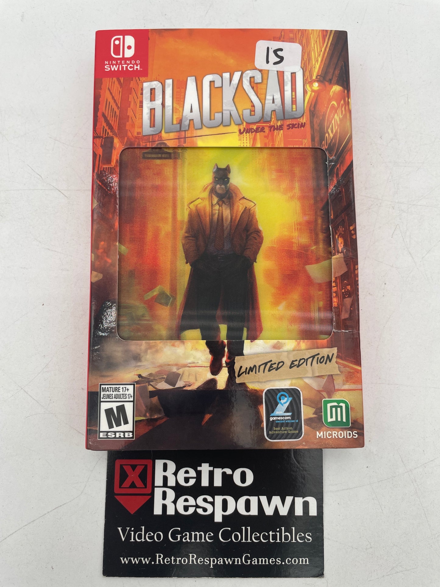 Blacksad: Under the Skin [Limited Edition] - Nintendo Switch (Complete)