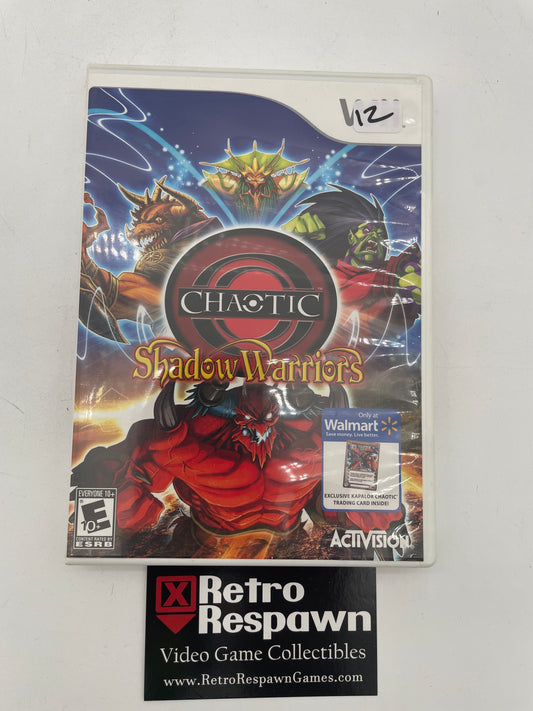 Chaotic: Shadow Warrior [Walmart] - Wii (Complete)