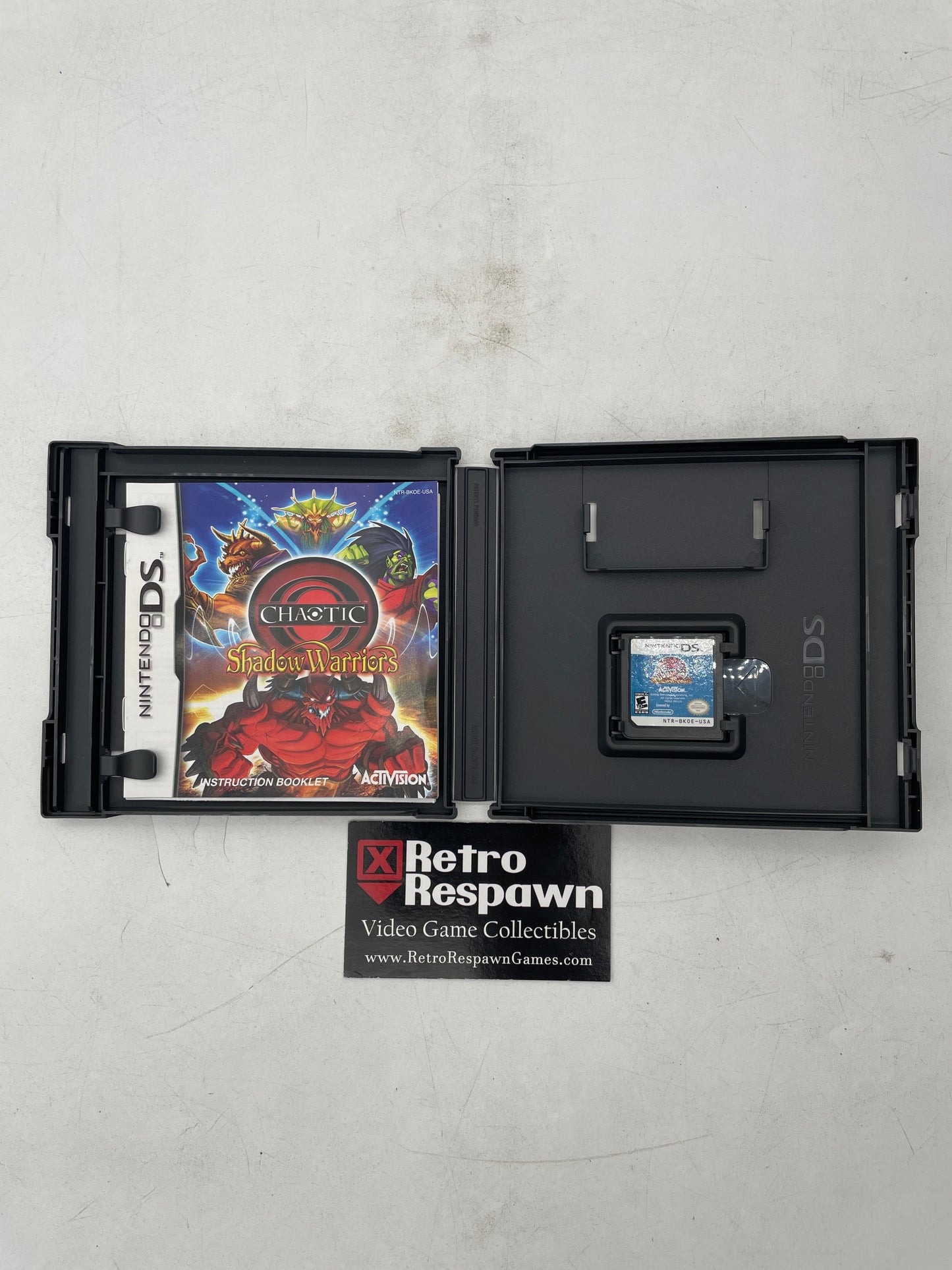 Chaotic: Shadow Warriors - Nintendo DS (Complete)