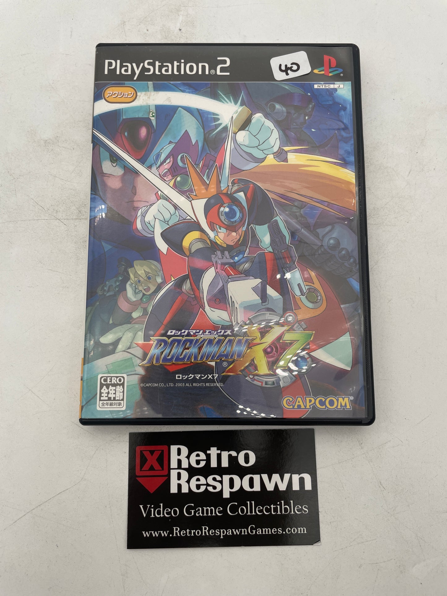 Rockman X7 - JP Playstation 2 (Complete)