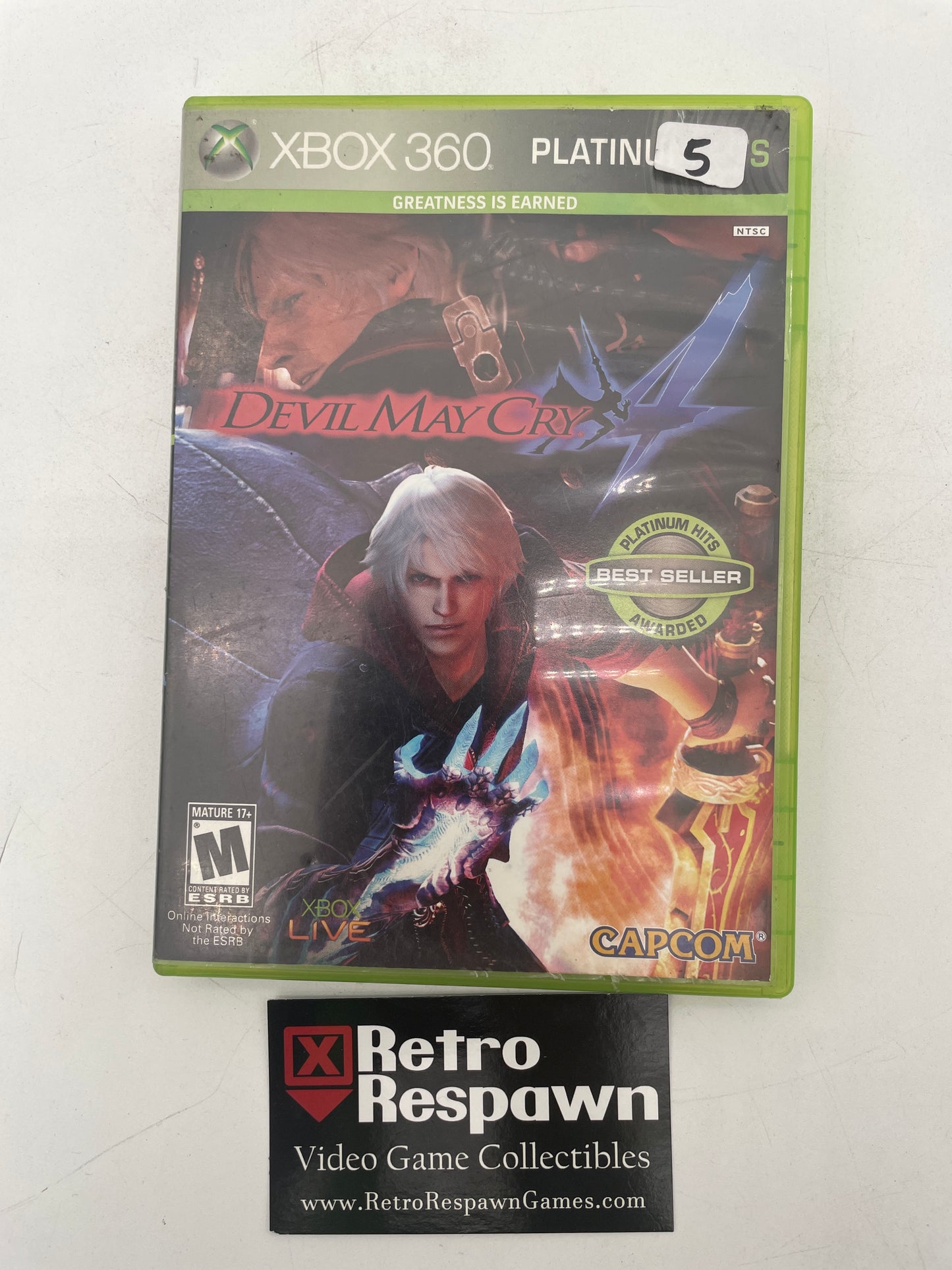 Devil May Cry 4 [Platinum Hits] - Xbox 360 (Complete)