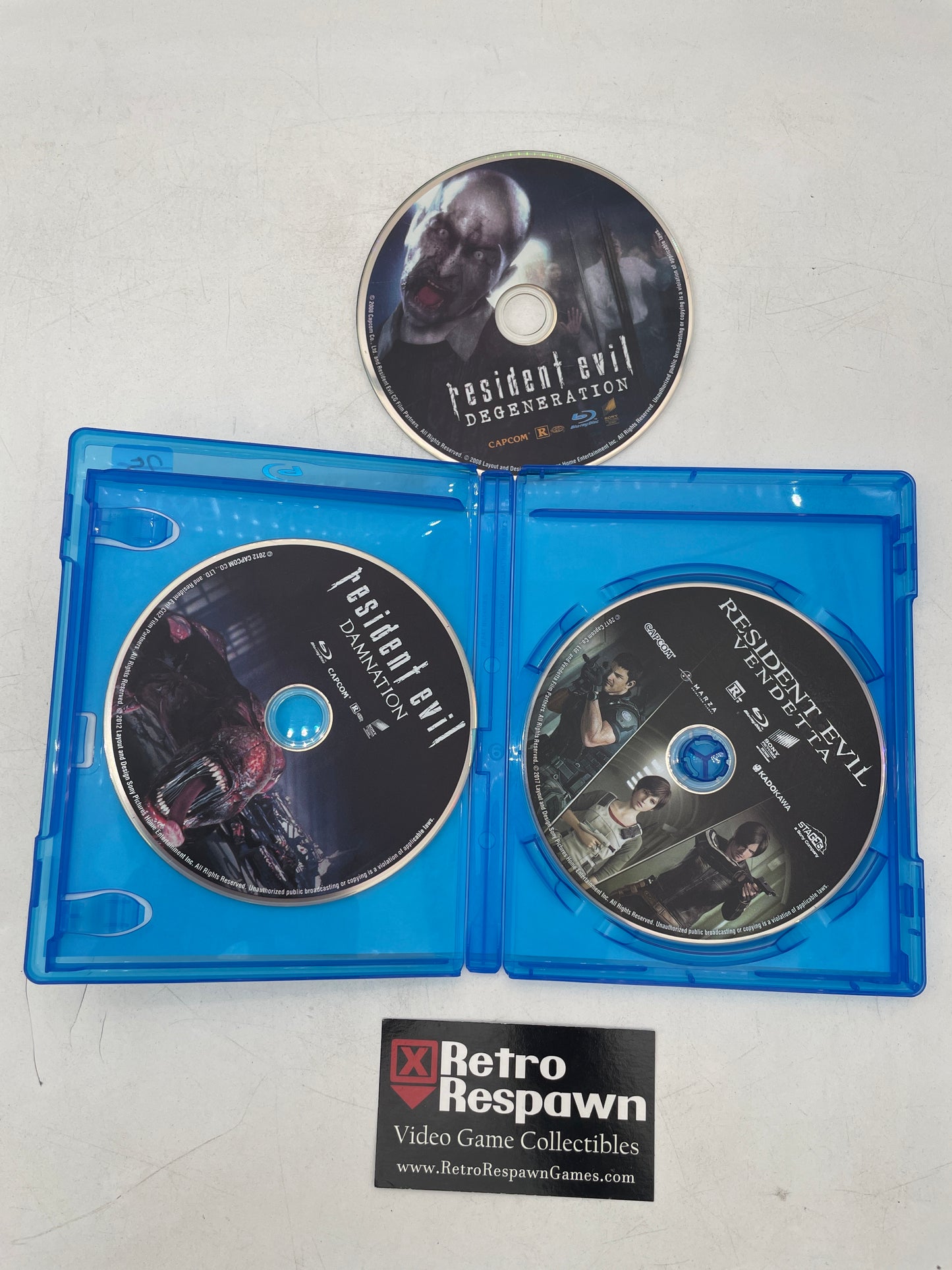Resident Evil [3 CG Movie Collection] - Bluray (Complete)