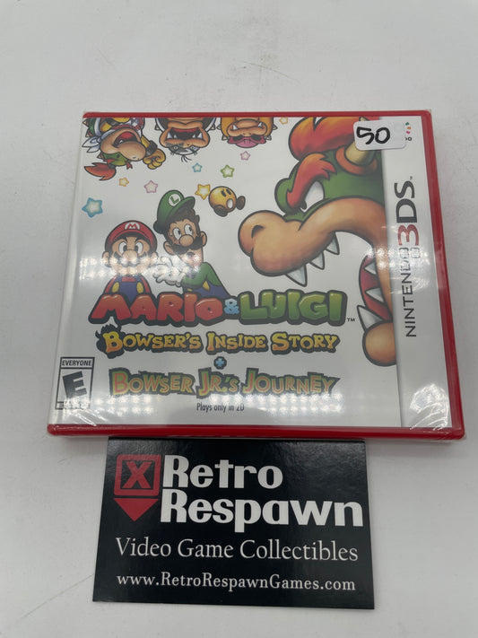 Mario & Luigi: Bowser's Inside Story + Bowser Jr's Journey - Nintendo 3DS (Sealed)