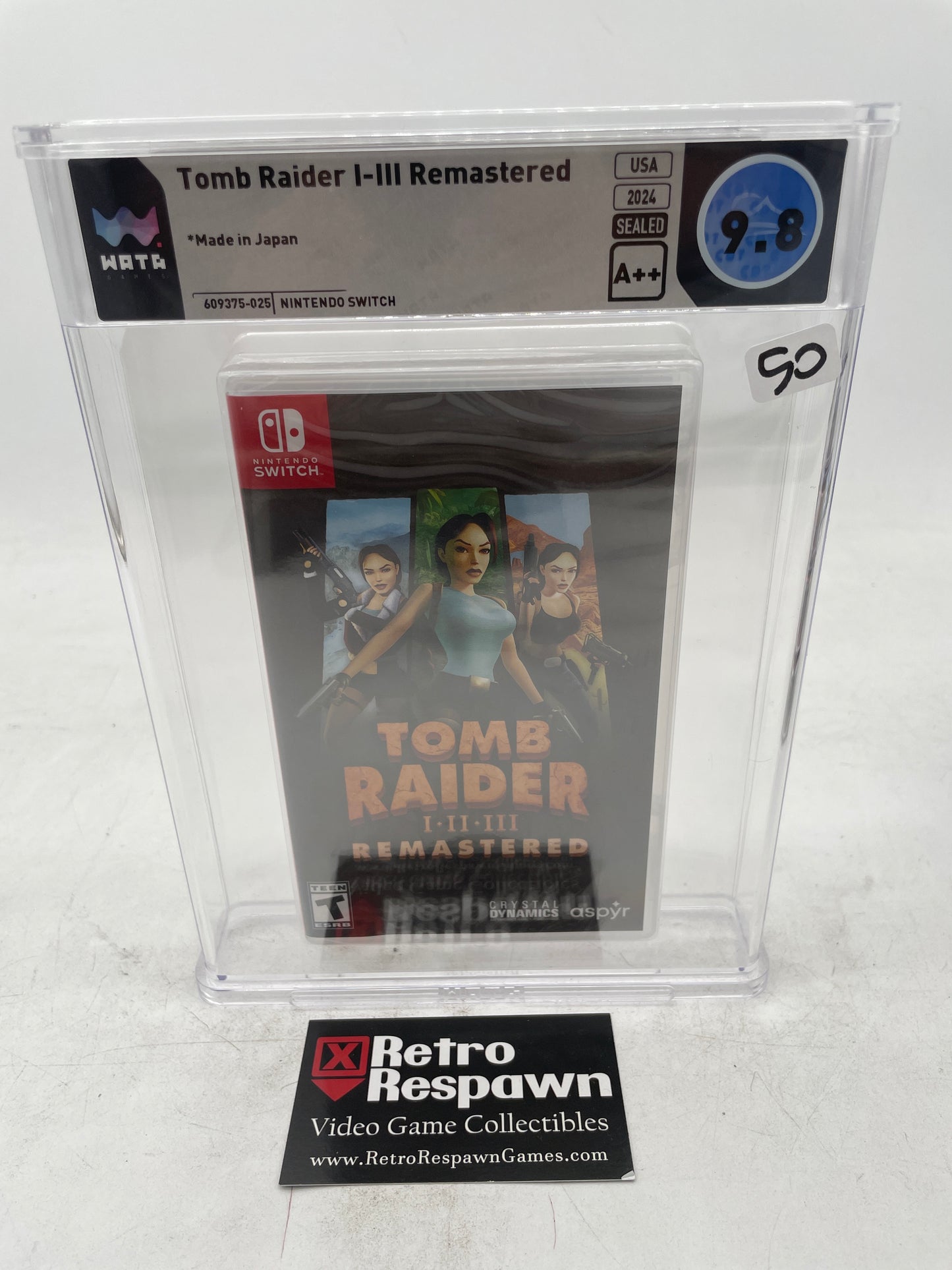 [Wata 9.8 A++] Tomb Raider I-III Remastered - Nintendo Switch (Sealed)
