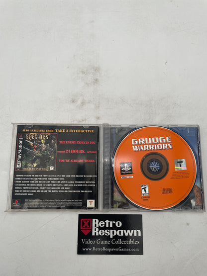 Grudge Warriors - Playstation (Complete)