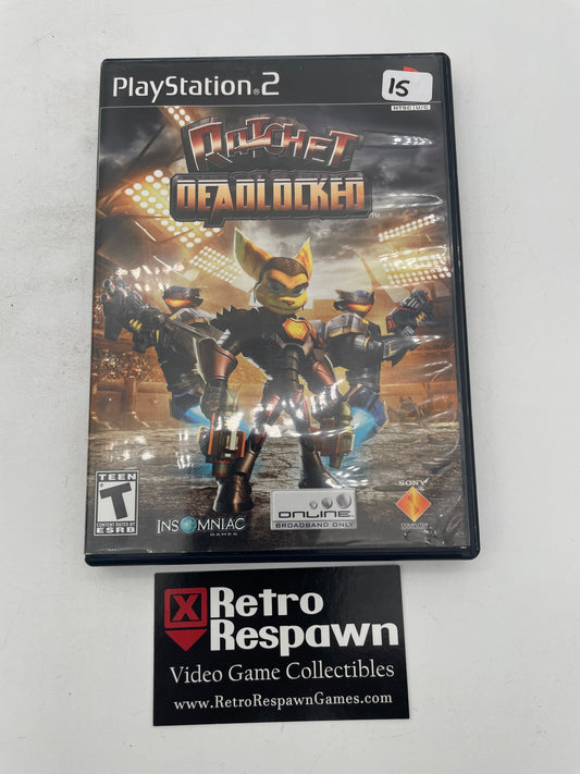Ratchet Deadlocked - Playstation 2 (Complete)