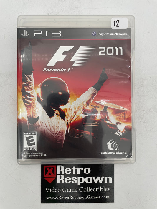 F1 2011 - Playstation 3 (Complete)