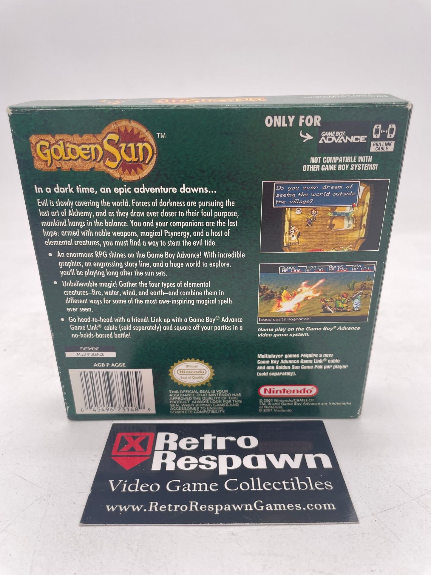 Golden Sun - GameBoy Advance (Complete)