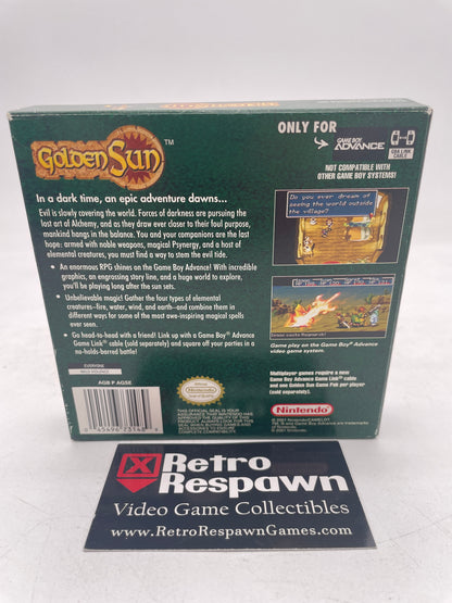 Golden Sun - GameBoy Advance (Complete)