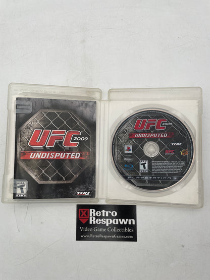 UFC 2009 Undisputed - Playstation 3 (Complete)
