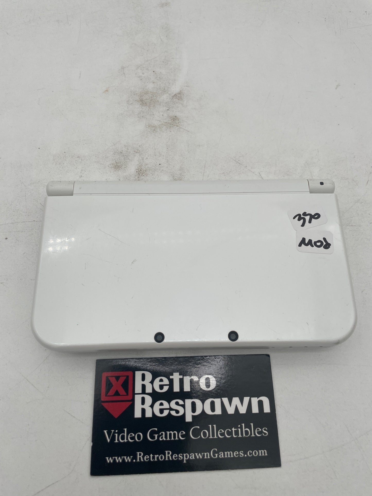 Modded New Nintendo 3DS LL White - JP Nintendo 3DS (Console + Charger)