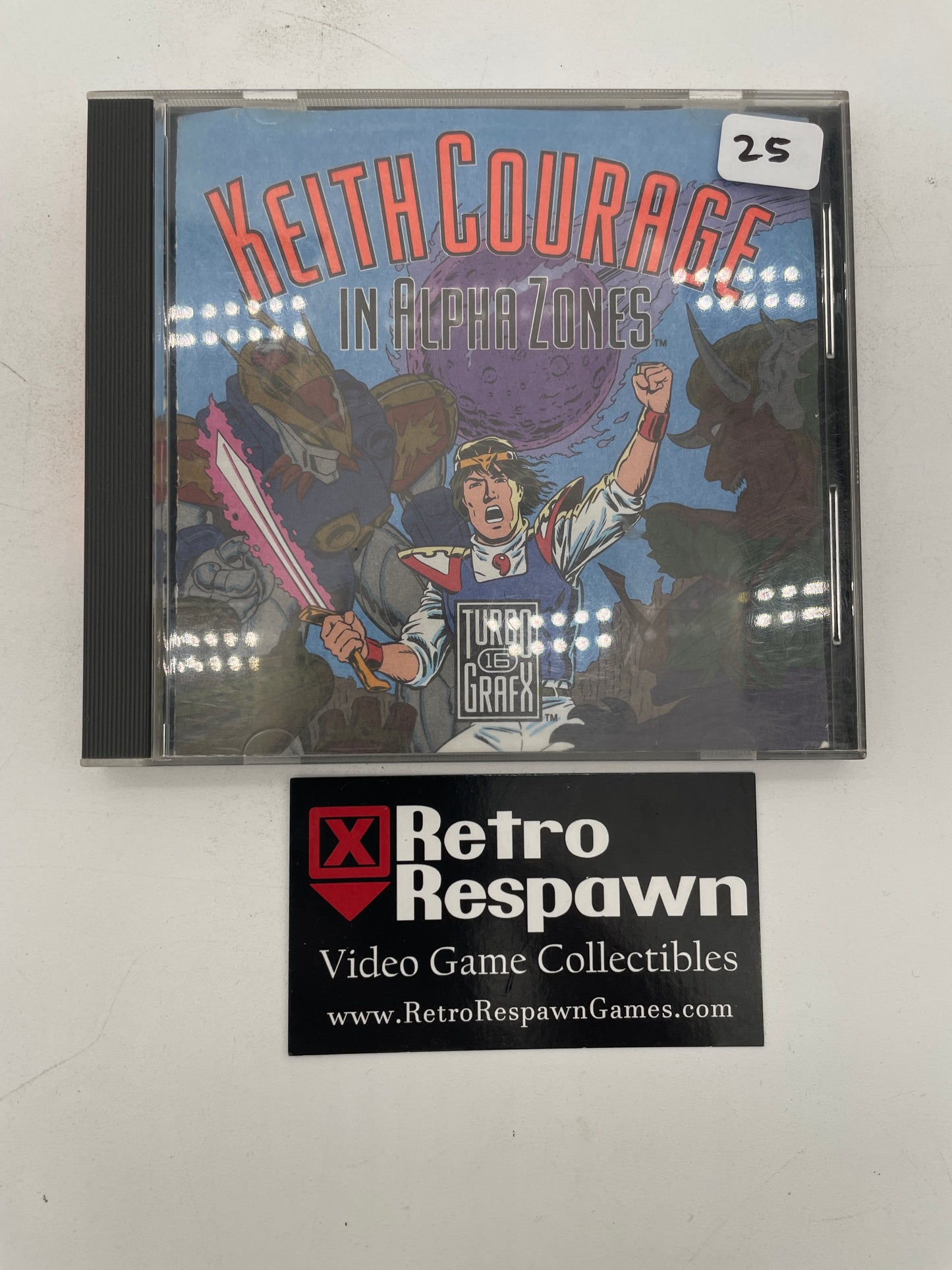 Keith Courage in Alpha Zones - TurboGrafx-16 (Complete)