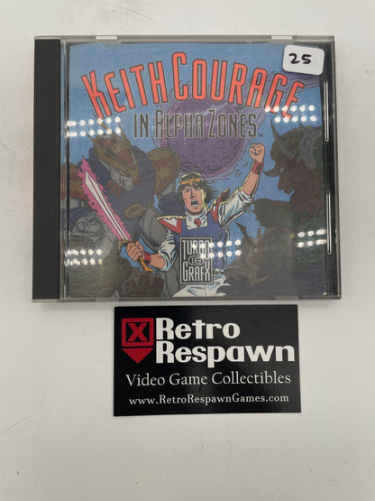 Keith Courage in Alpha Zones - TurboGrafx-16 (Complete)
