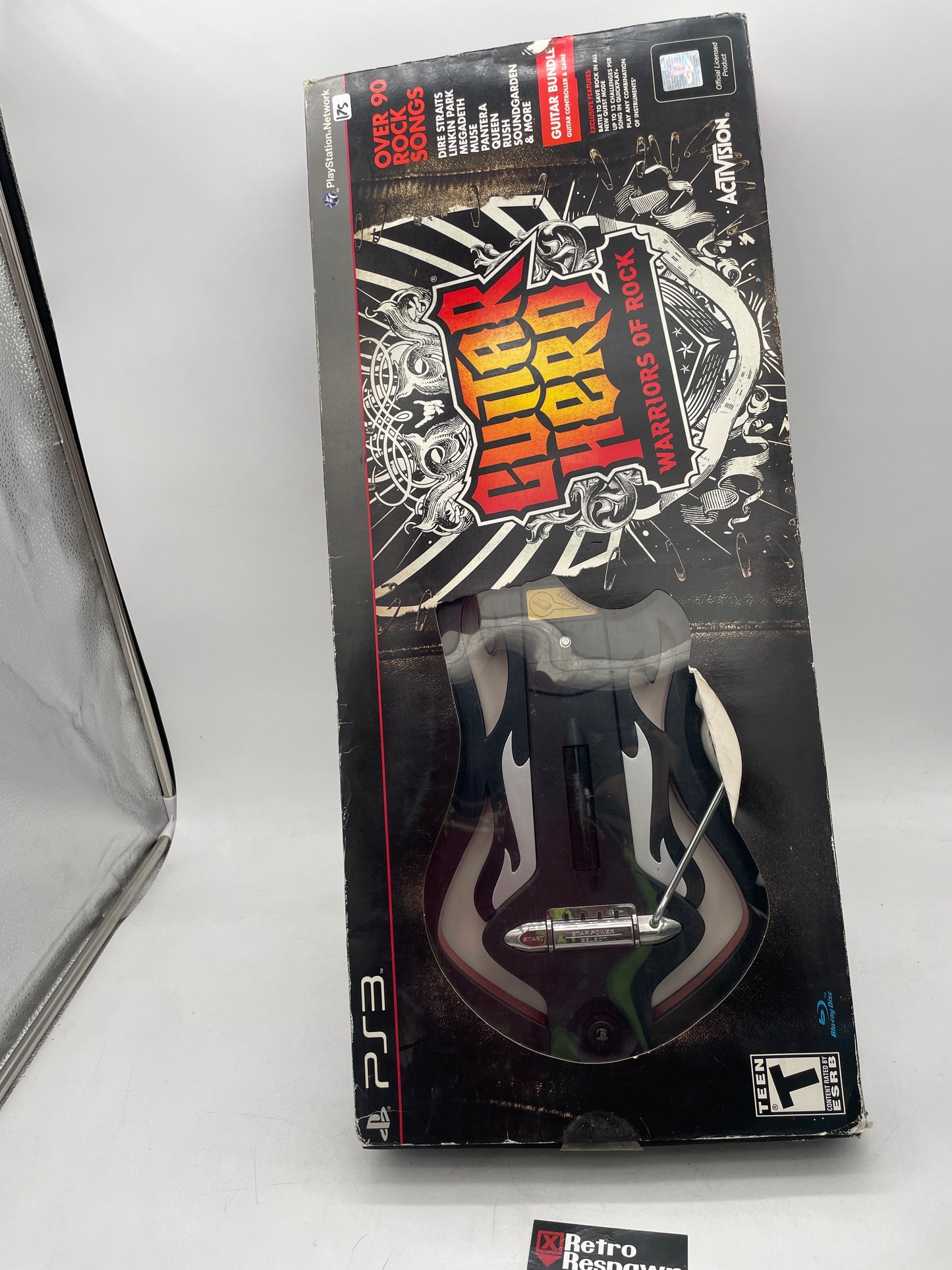 Guitar Hero: Warriors of Rock [Guitar Bundle] - Playstation 3 (Complete)