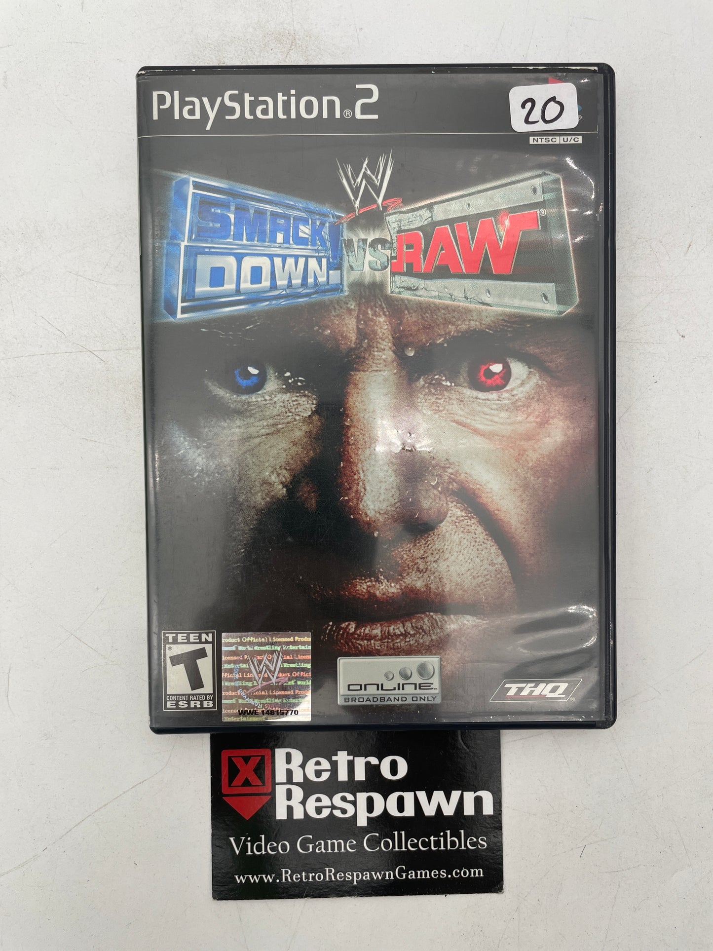 WWE Smackdown vs. Raw - Playstation 2 (Complete)
