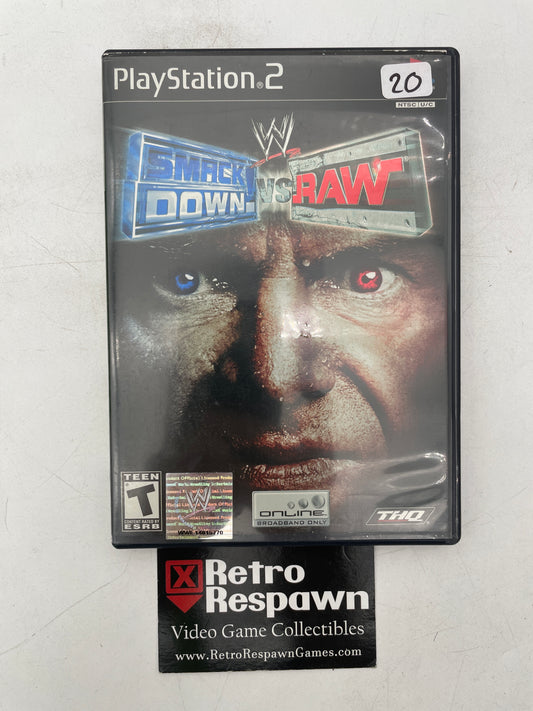 WWE Smackdown vs. Raw - Playstation 2 (Complete)