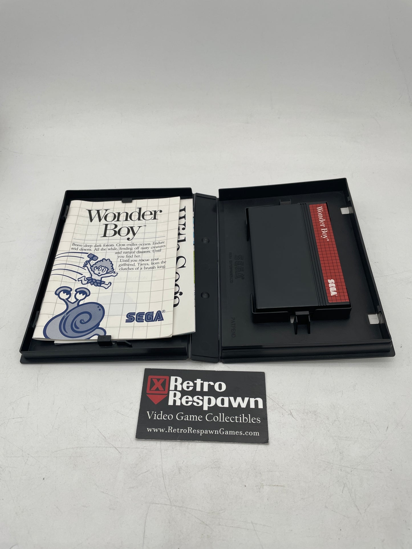 Wonder Boy - Sega Master System (Complete)