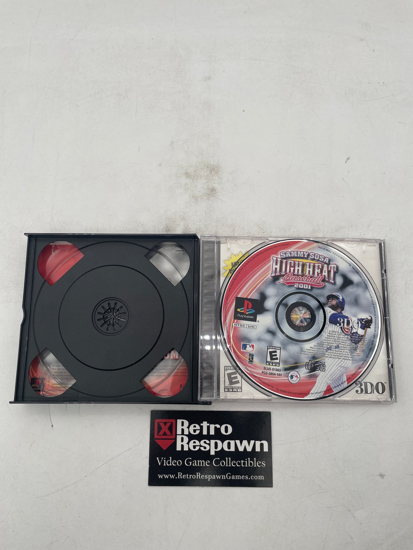 Sammy Sosa High Heat Baseball 2001 - Playstation (Missing Manual)