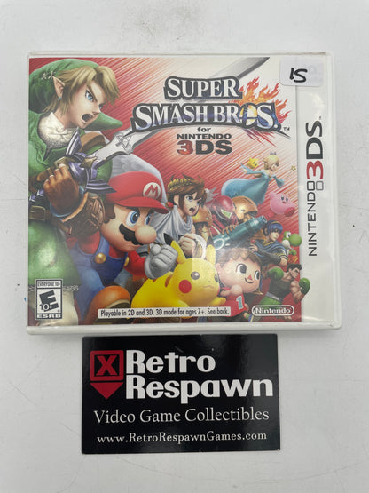 Super Smash Bros for Nintendo 3DS - Nintendo 3DS (Complete)