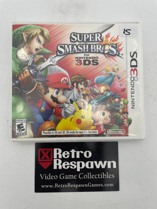 Super Smash Bros for Nintendo 3DS - Nintendo 3DS (Complete)