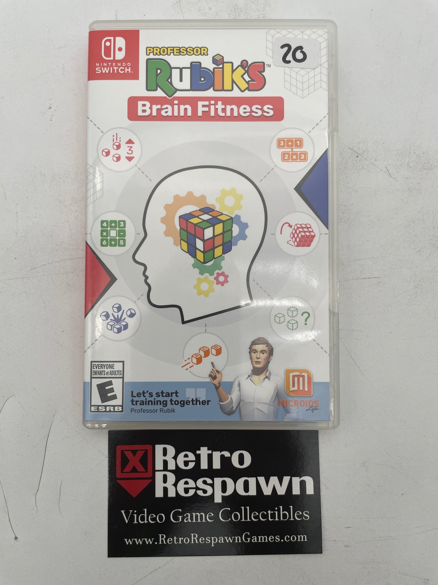 Professor Rubik's Brain Fitness - Nintendo Switch (Complete)