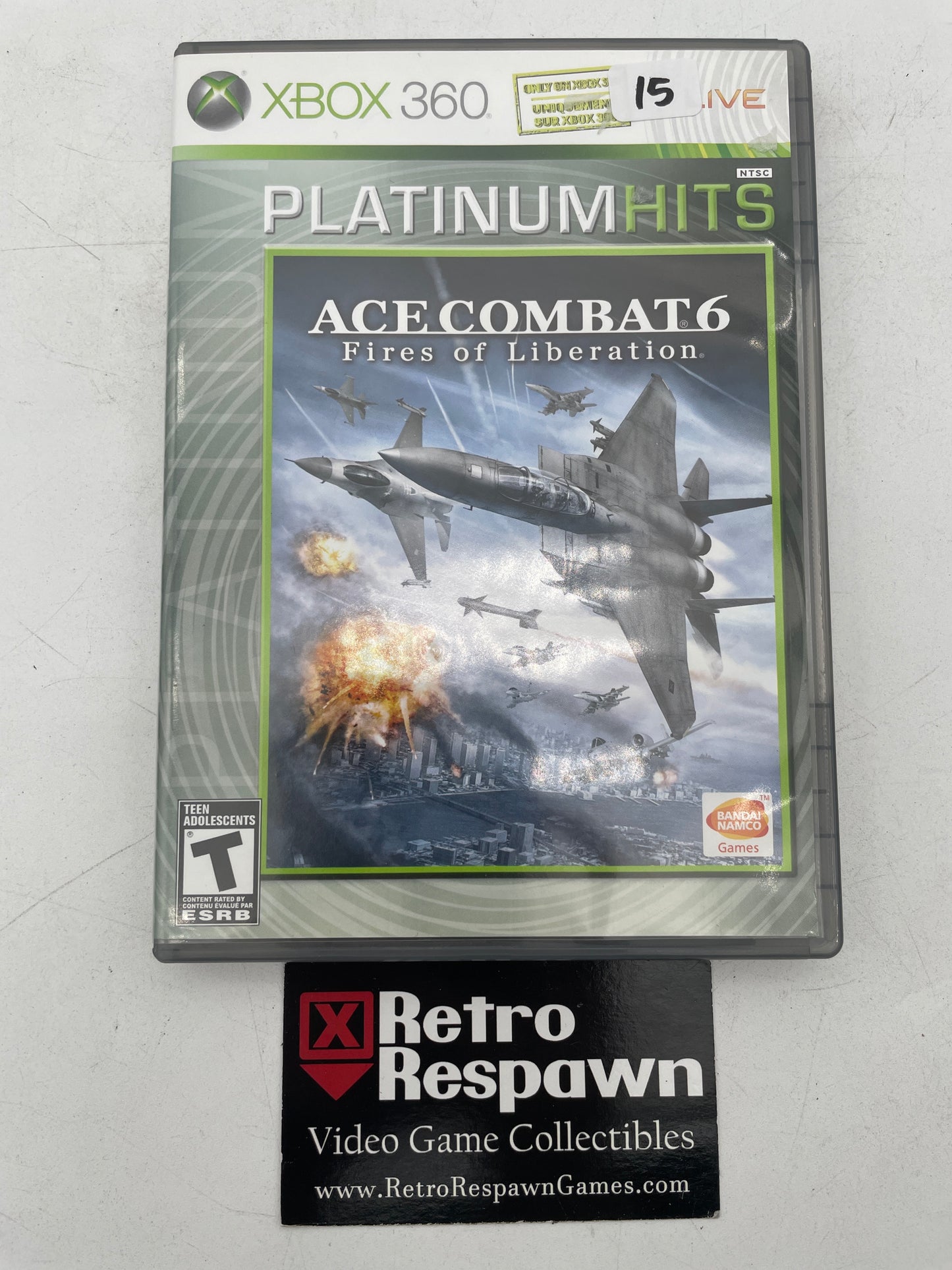 Ace Combat 6 Fires of Liberation [Platinum Hits] - Xbox 360 (Complete)