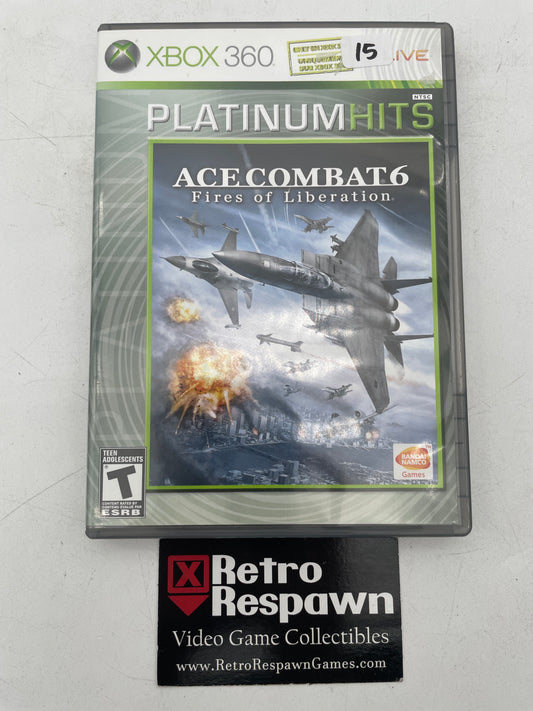 Ace Combat 6 Fires of Liberation [Platinum Hits] - Xbox 360 (Complete)