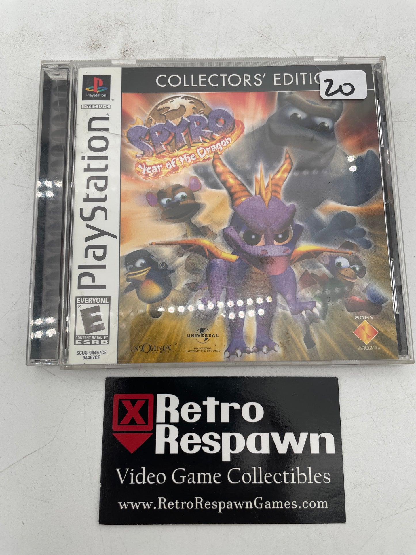 Spyro Year of the Dragon [Collector's Edition] - Playstation (Complete)