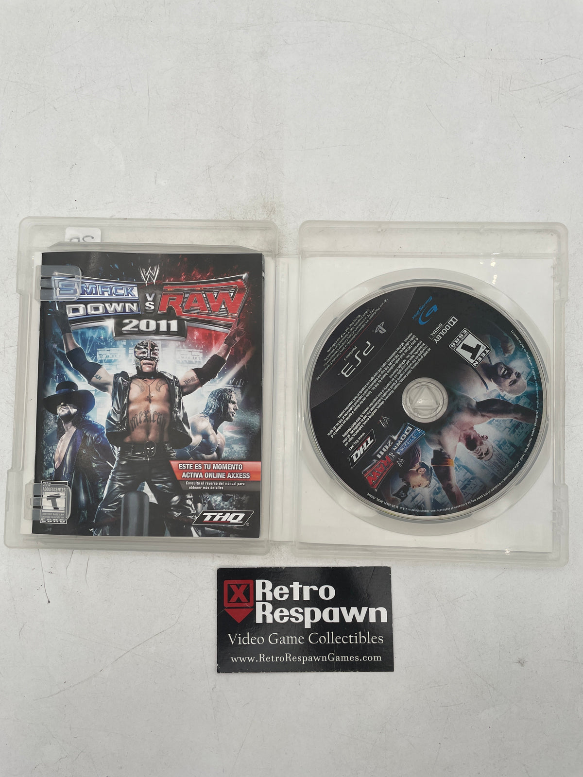 WWE Smackdown vs. Raw 2011 - Playstation 3 (Complete)