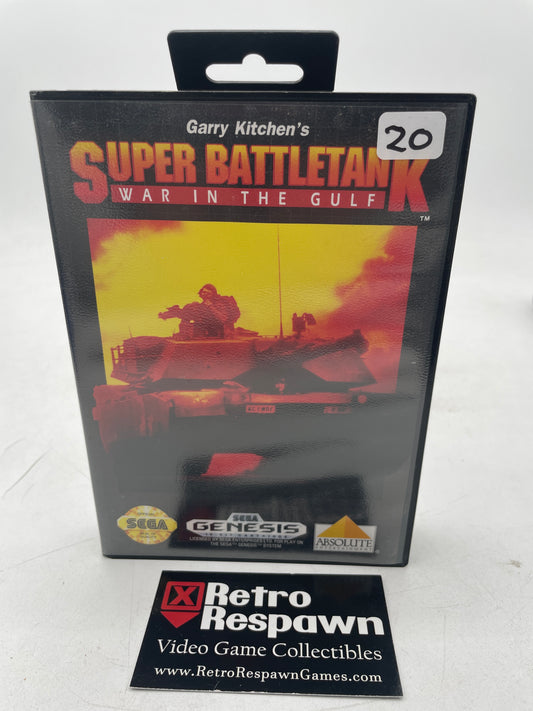 Super Battletank War in the Gulf - Sega Genesis (Complete)