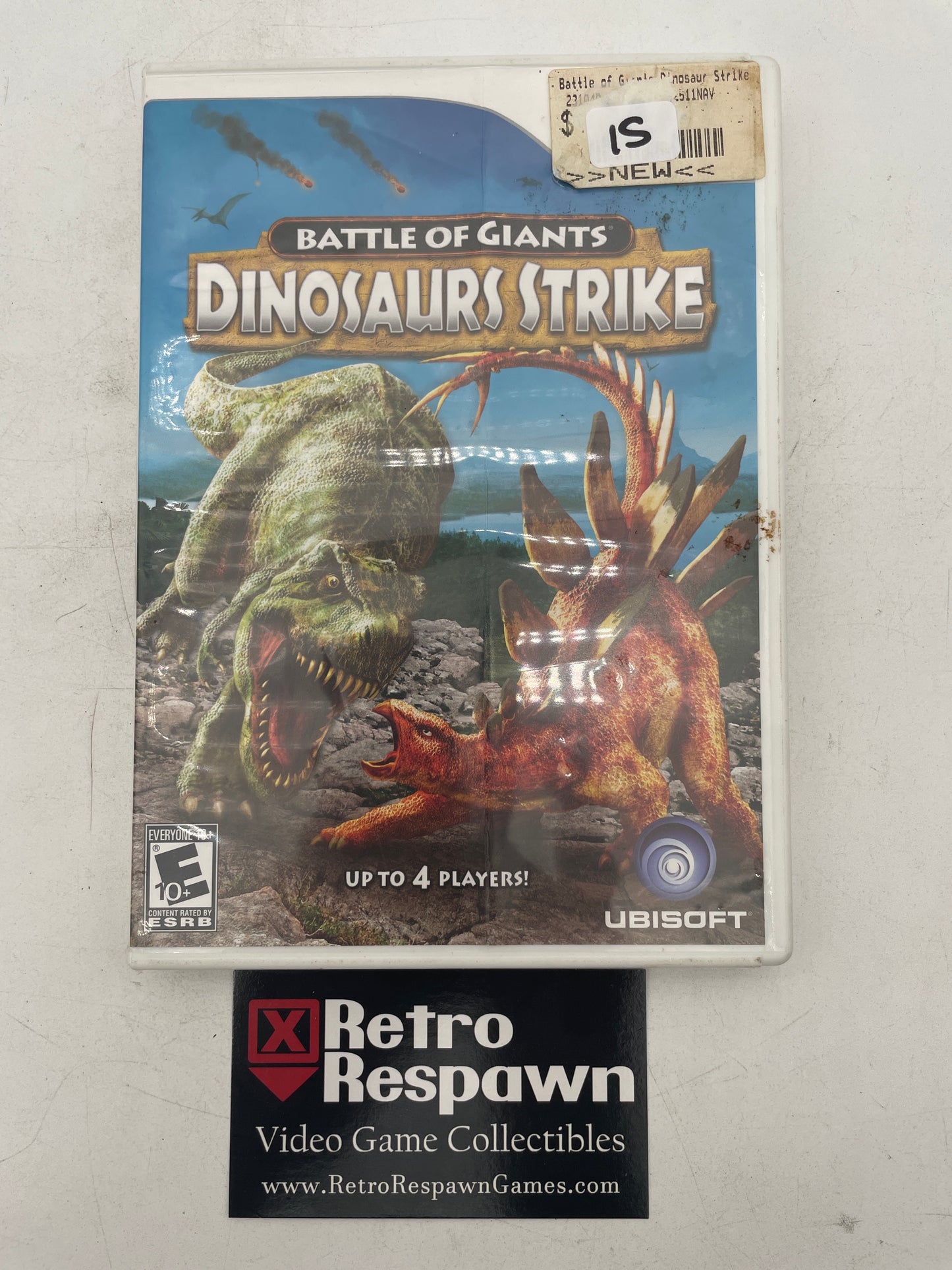 Battle of Giants: Dinosaurs Strike - Wii (Complete)