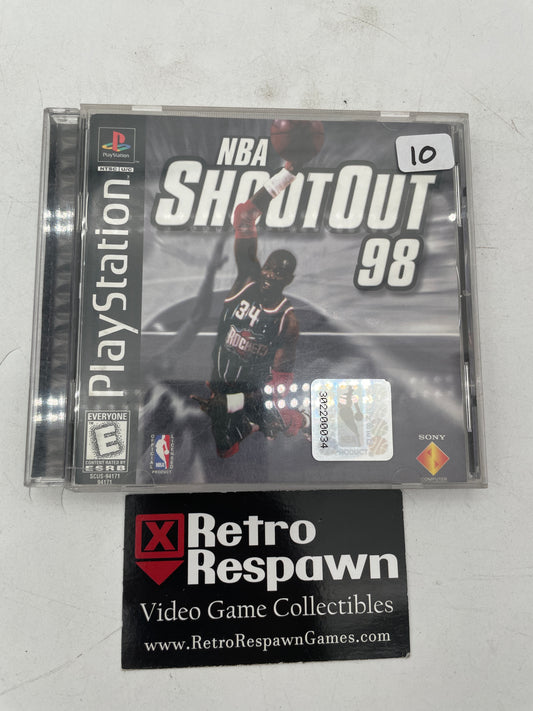 NBA ShootOut 98 - Playstation (Complete)