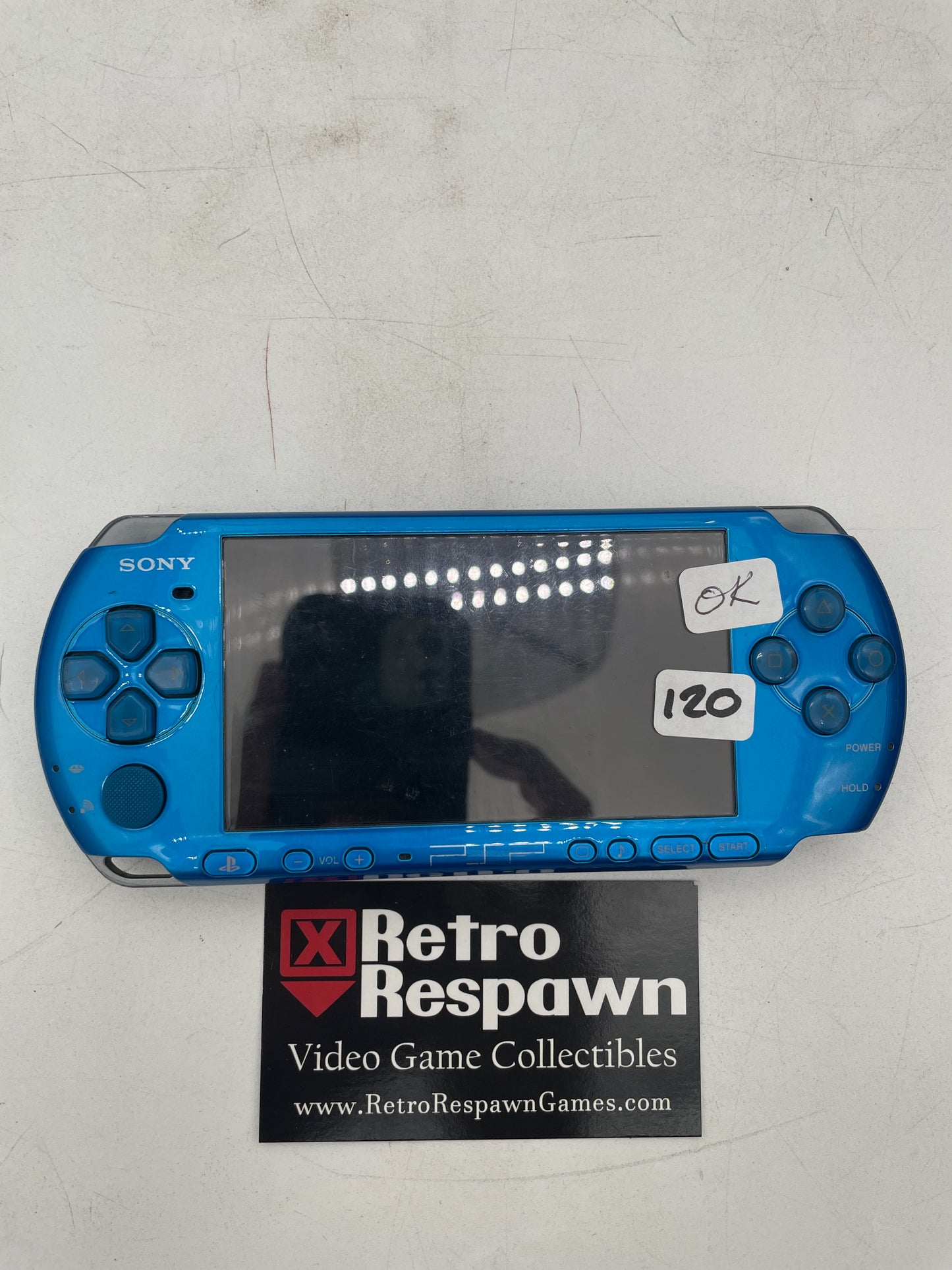 PSP 3000 Vibrant Blue - JP PSP (Console+Charger)