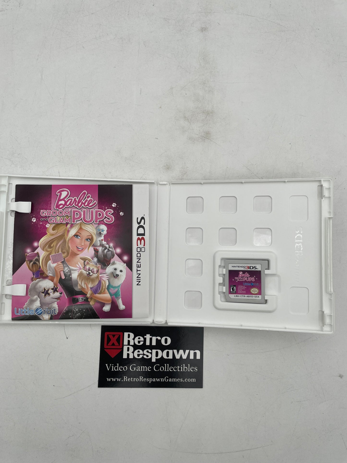 Barbie: Groom and Glam Pups - Nintendo 3DS (Complete)