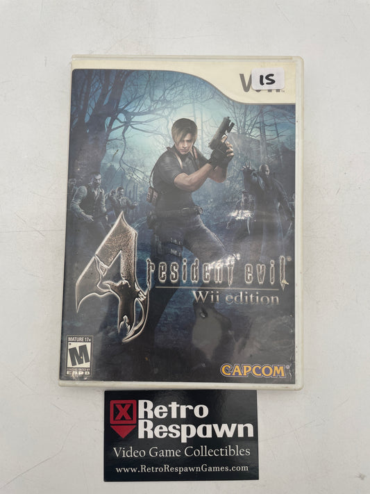 Resident Evil 4 - Wii (No Manual)