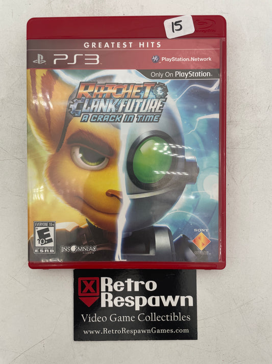 Ratchet & Clank Future: A Crack in Time [Greatest Hits] - Playstation 3 (Complete)