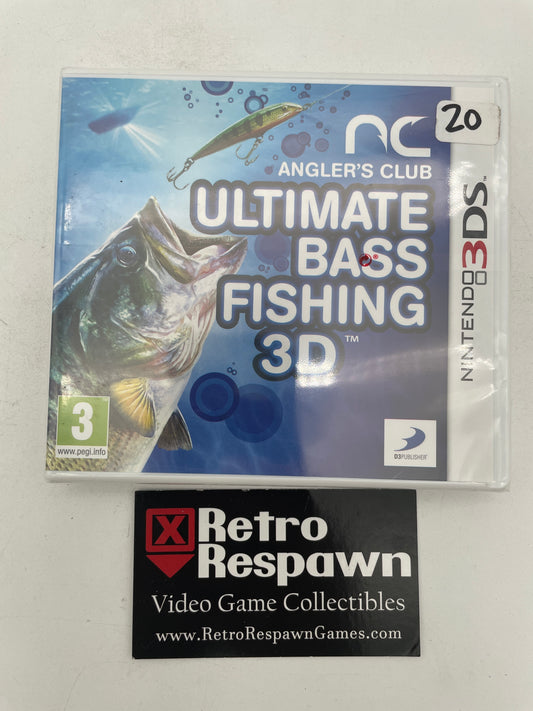 Angler’s Club Ultimate Bass Fishing 3D PAL - Nintendo 3DS (Sealed)