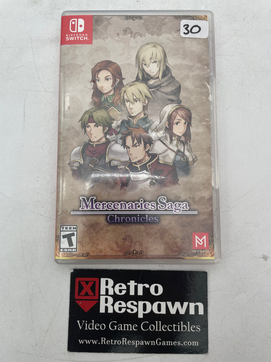 Mercenaries Saga Chronicles - Nintendo Switch (Complete)