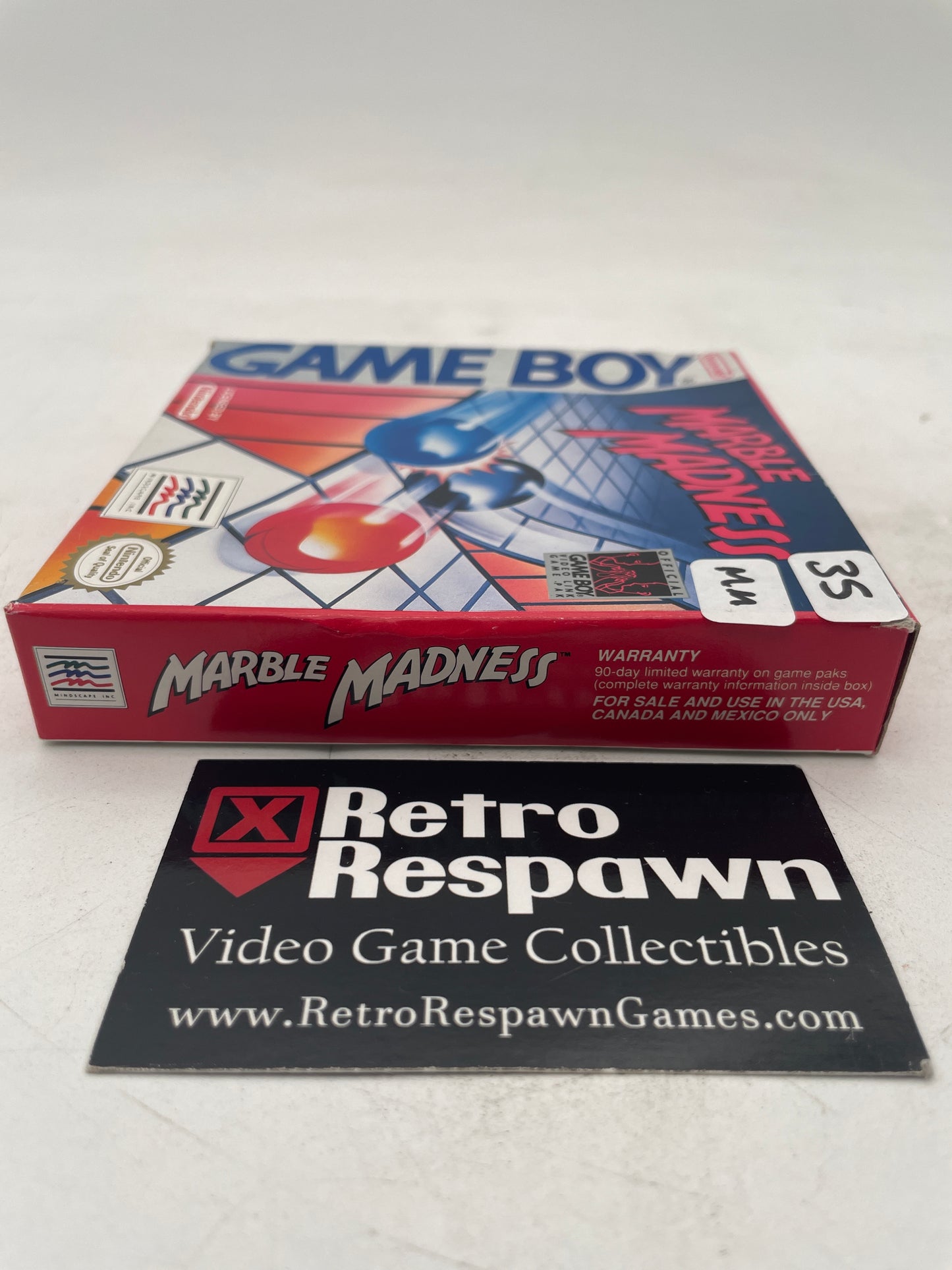 Marble Madness - GameBoy (Missing Manual)