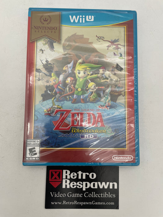 Zelda Wind Waker HD [Nintendo Selects] - Wii U (Sealed)