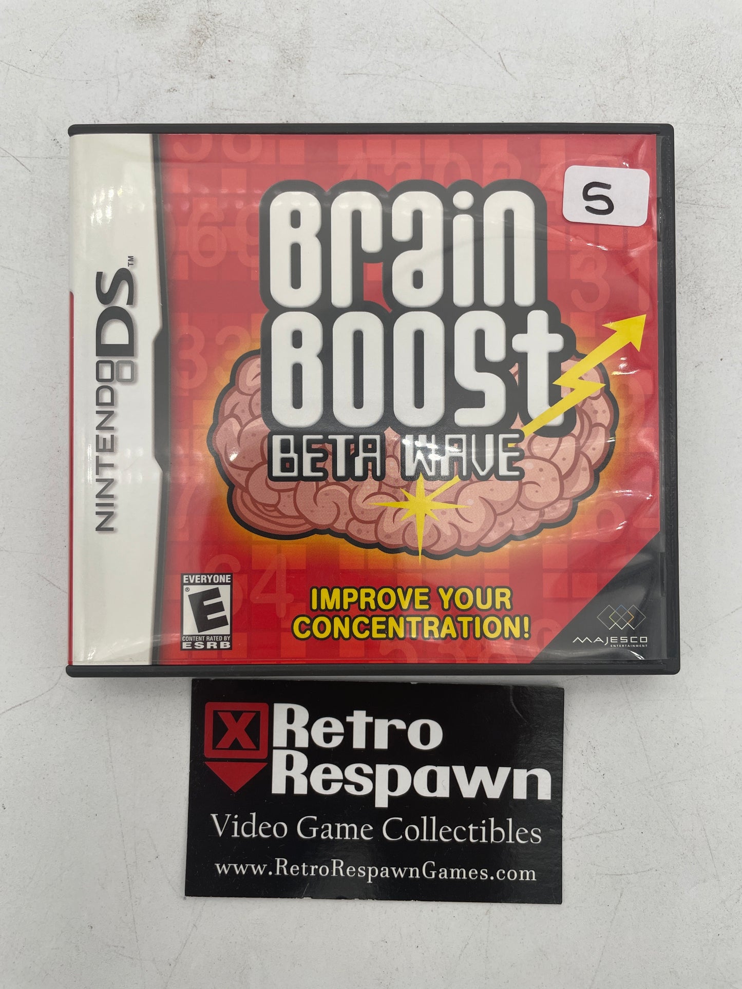 Brain Boost Beta Wave - Nintendo DS (Complete)
