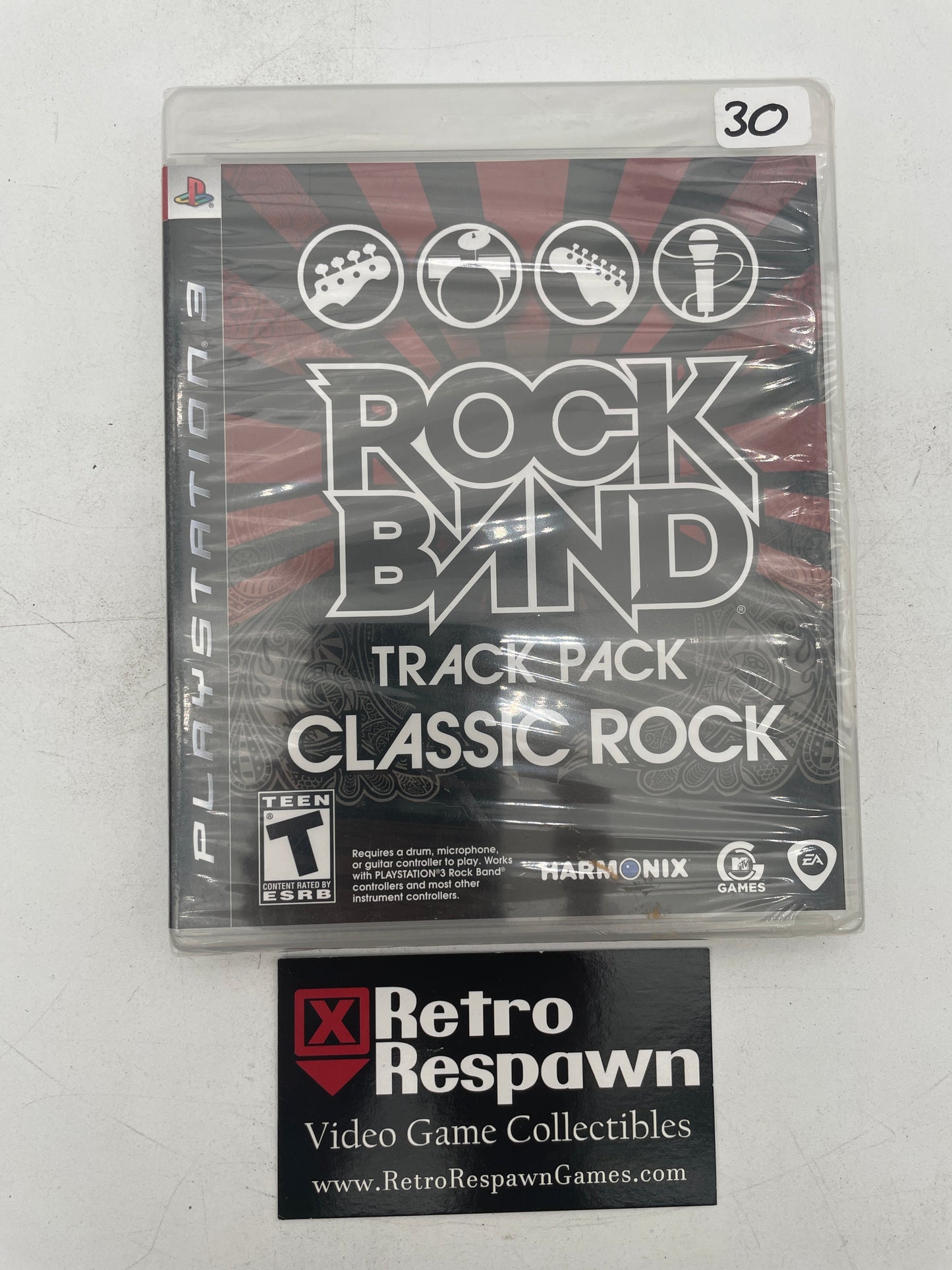 Rock Band Track Pack: Classic Rock - Playstation 3 (Sealed)