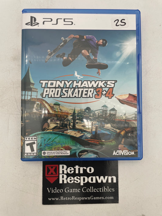Tony Hawk's Pro Skater 3 + 4 - Playstation 5 (Complete)