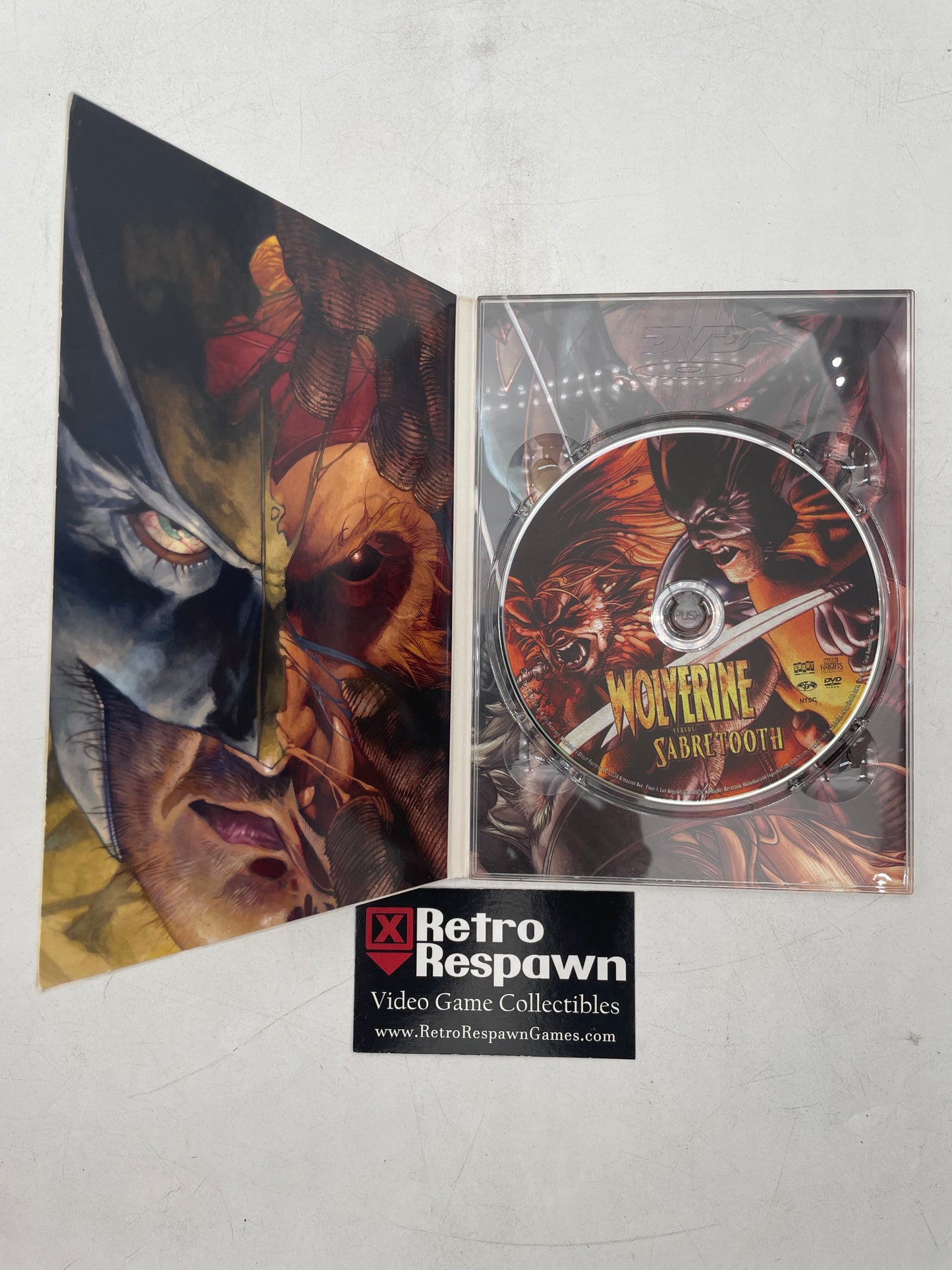 Wolverine Versus Sabertooth - DVD (Complete)