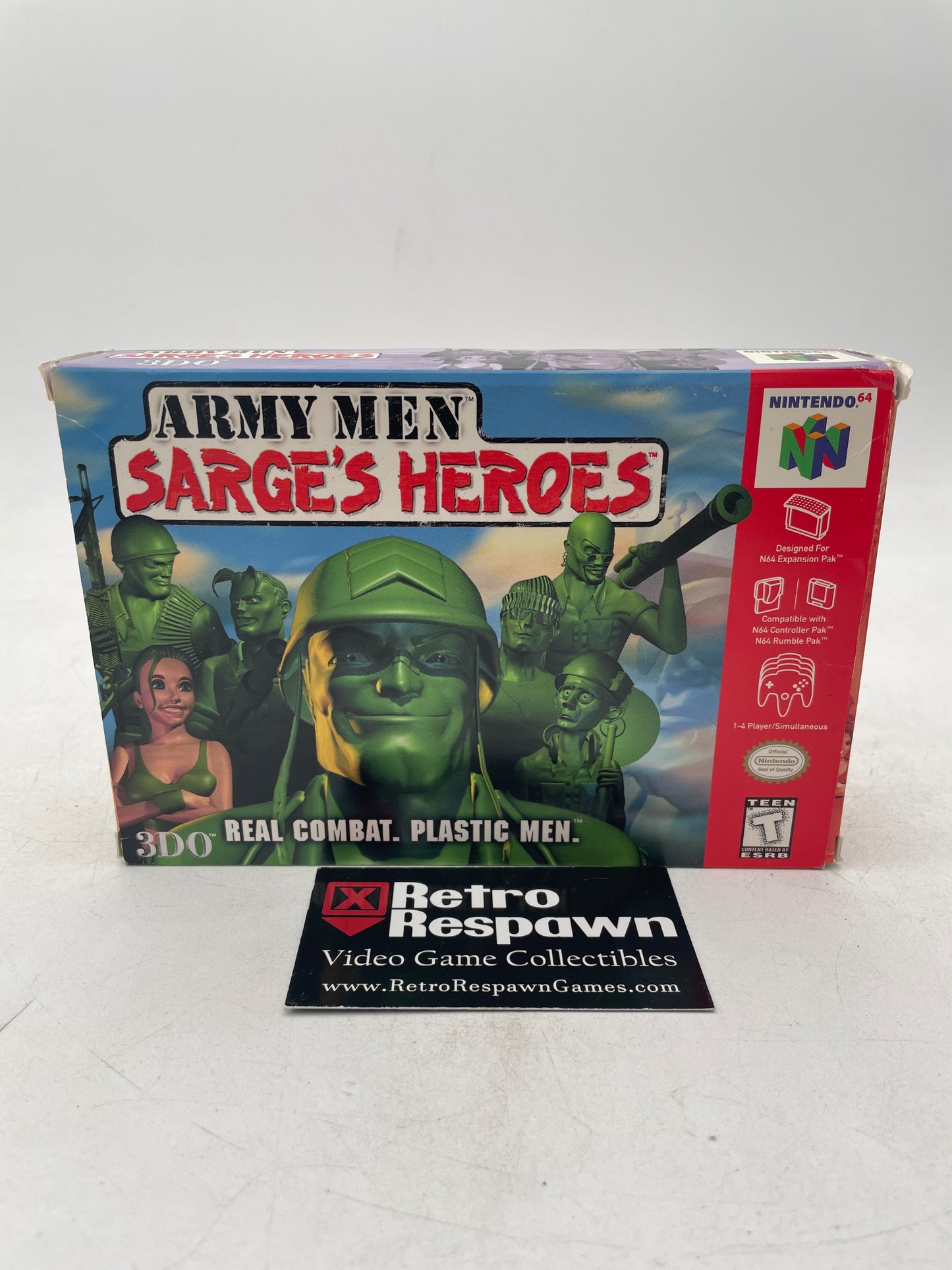 Army Men Sarge's Heroes - Nintendo 64 (Complete)