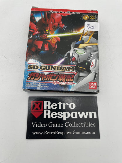 SD Gundam Gashapon Senki: Episode 1 - JP WonderSwan (Complete)